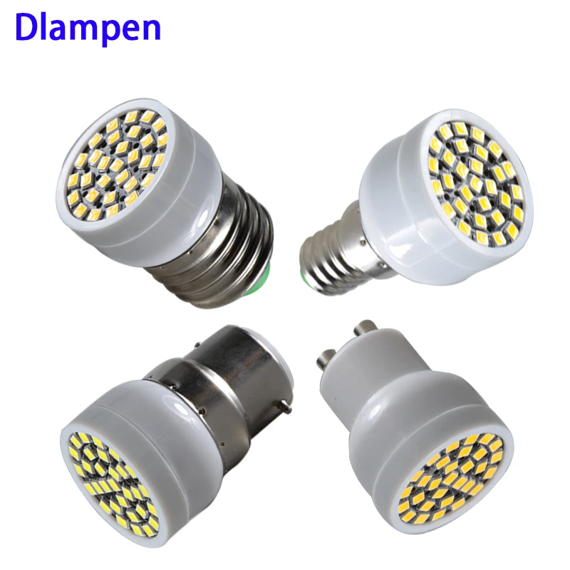 Ampoule светодиодный мини прожектор E14 B22 E27 GU10 3 Вт маленькая лампа 110 В 220