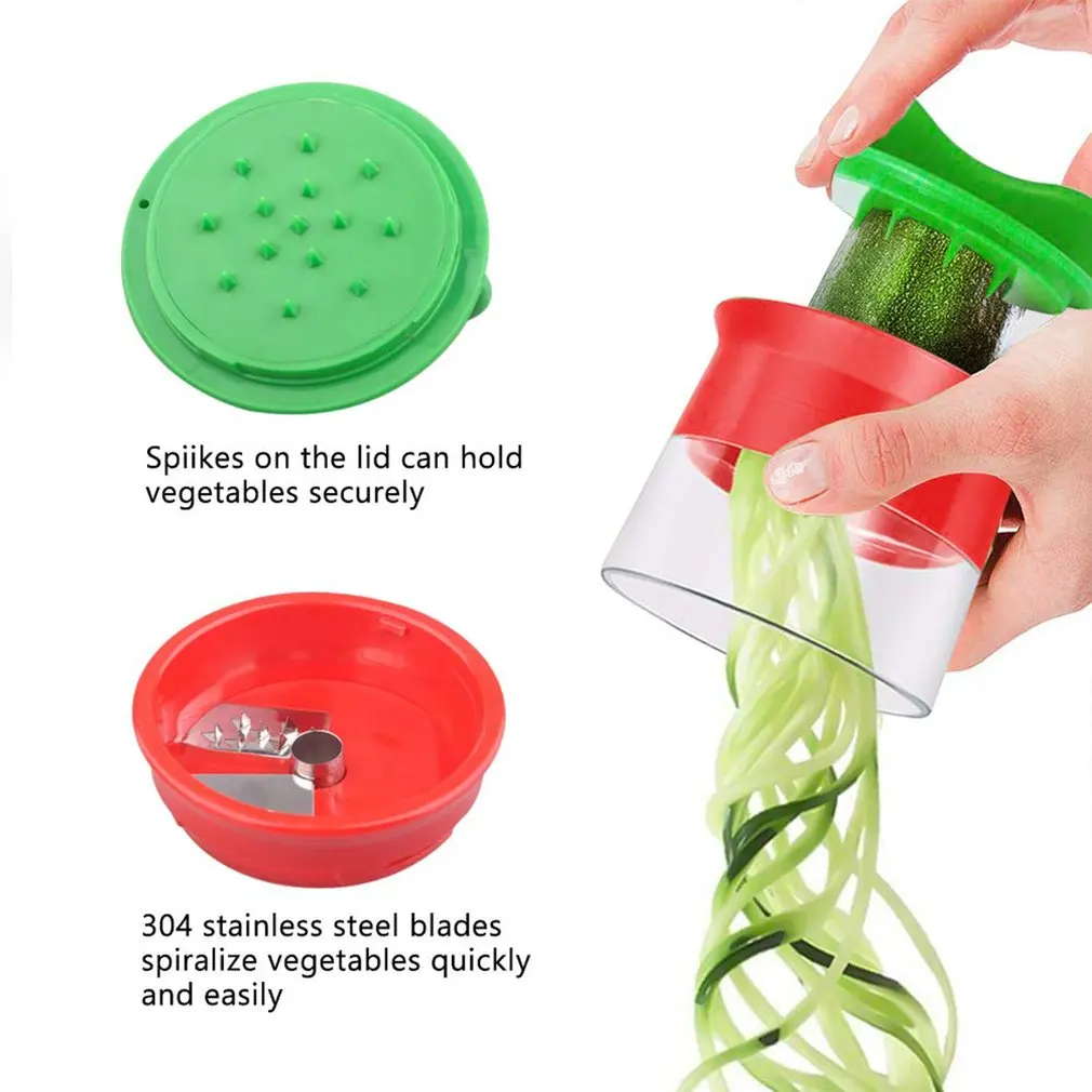 Creative Combination Wire Cutter Spiral Wire Cutter Multi-Function Rotating Fruit And Vegetable Grater