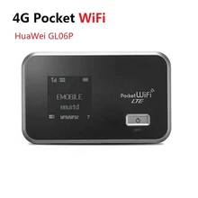 new and unlocked GL06P 4G lte pocket wifi router with sim card slot wireless mobile hotspot