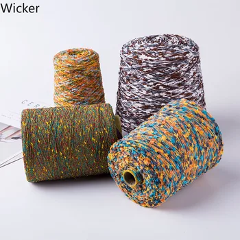 

Fancy Toothbrush Yarn Multi-color Yarn for Hand Knitting Scarf Hat Cardigan Soft Anti-pilling Yarn for Hand Crocheting Bag Shawl