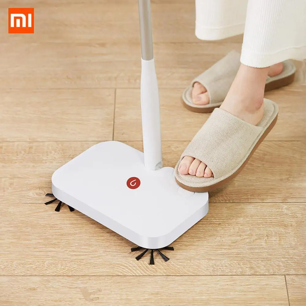 Xiaomi Yijie беспроводной ручной уборочная машина Ye-01 Умный интеллектуальный подметальный светильник тонкий очиститель пола