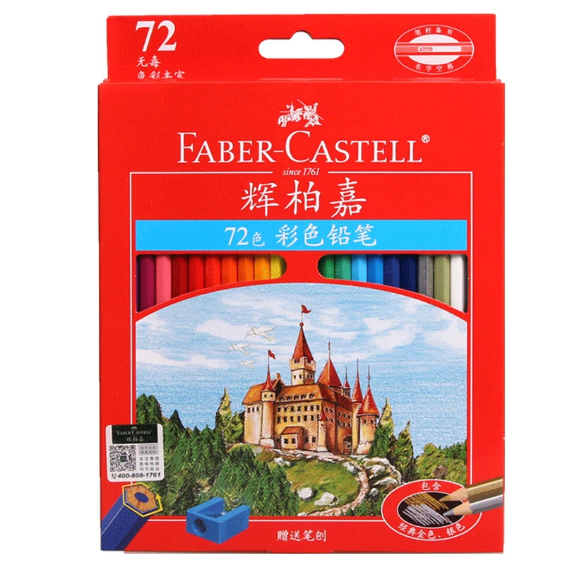 Цветные карандаши Faber Castell 36/48/72 Lapis De Cor профессиональные художественные картины