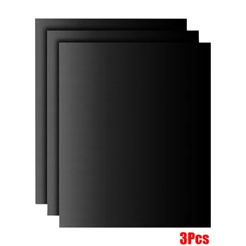 

3pcs Non-stick BBQ Grilling Mat 40*33cm Baking Mat BBQ Tools Teflon Cooking Sheet Heat Resistance Easily Cleaned Kitchen Tools