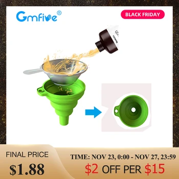 

GmFive Metal UV Resin Filter Cup+Silicon Funnel Disposable for Anycubic Photon SLA DLP Wanhao 3D Printer Parts High Quality
