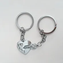 Креативные европейские и американские брелоки для пар в форме сердца смайлик брелок кулон День Святого Валентина юбилей небольшой свадебный подарок