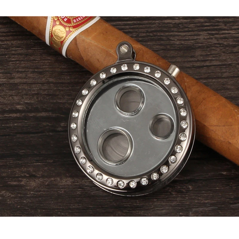 

GALINER Sharp Cigar Cutter Stainless Steel Cigar Punch Pocket Travel Cigar Accessories