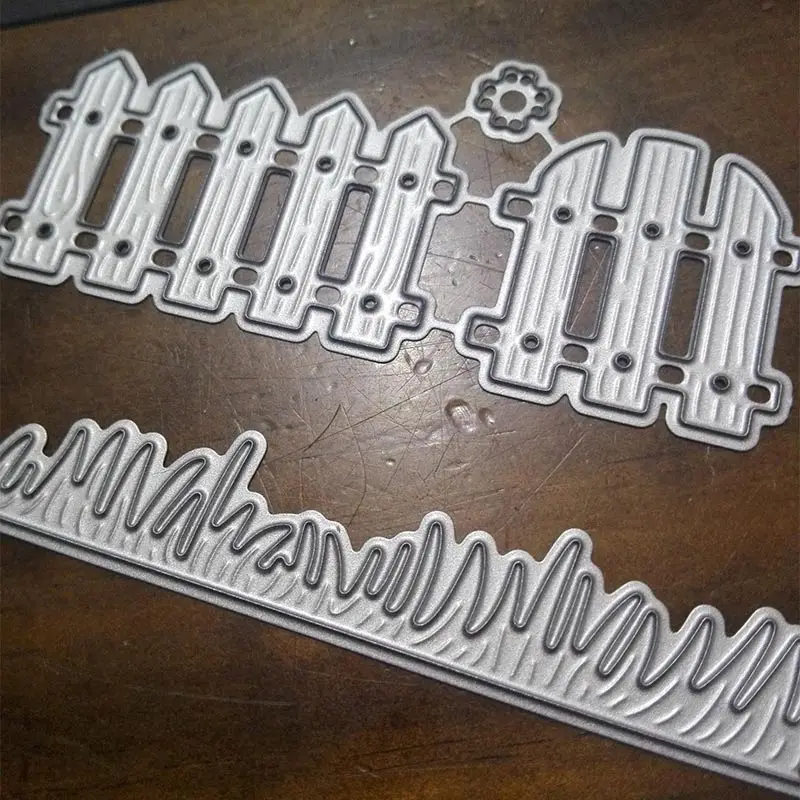 

Gate Fence grass Metal Cutting Dies Scrapbooking Paper Craft Dies cuts Emboss Card make create Stencil