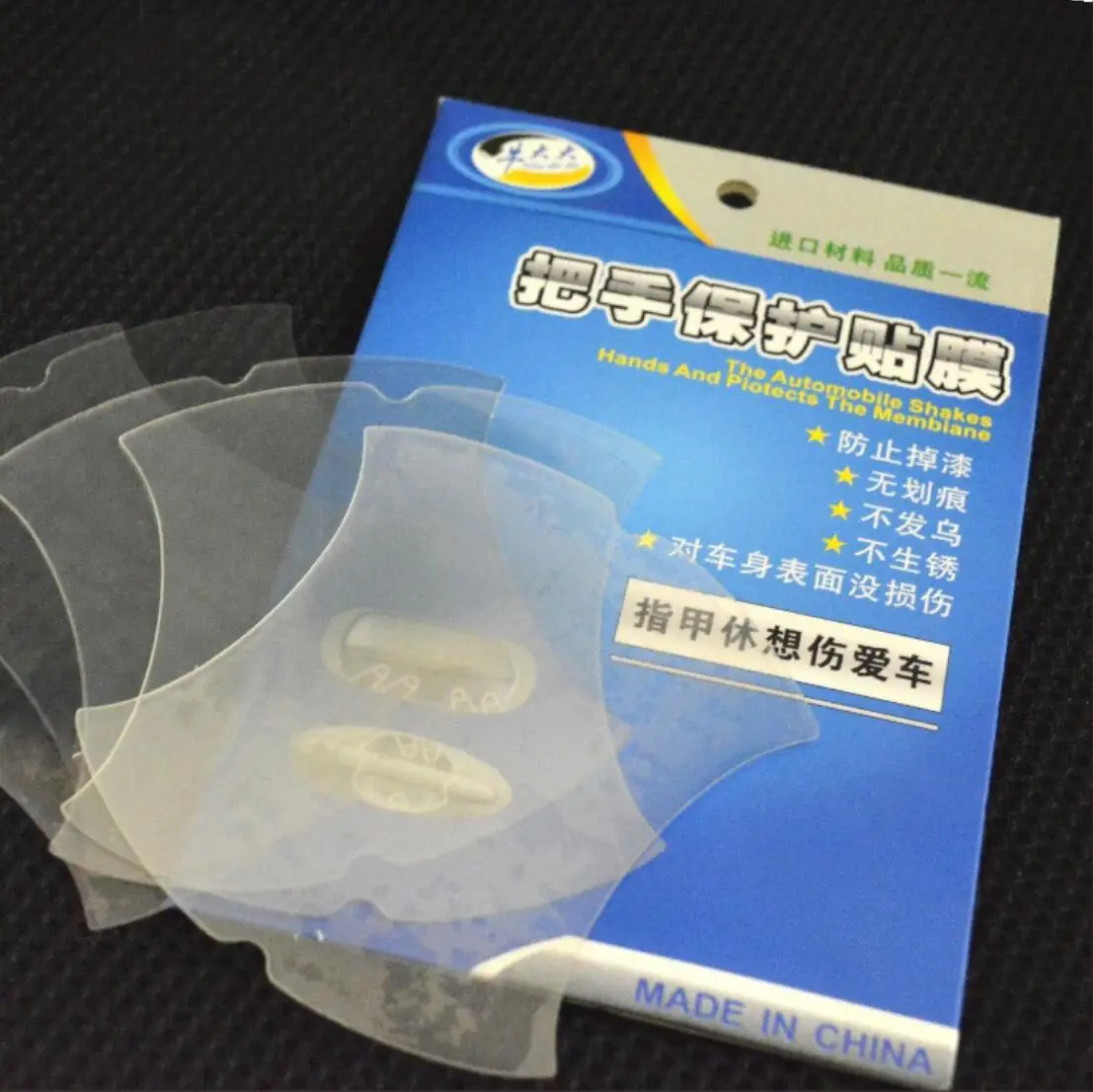 2018 новые наклейки на дверные ручки автомобиля защитная пленка для Ford Focus Kuga Fiesta