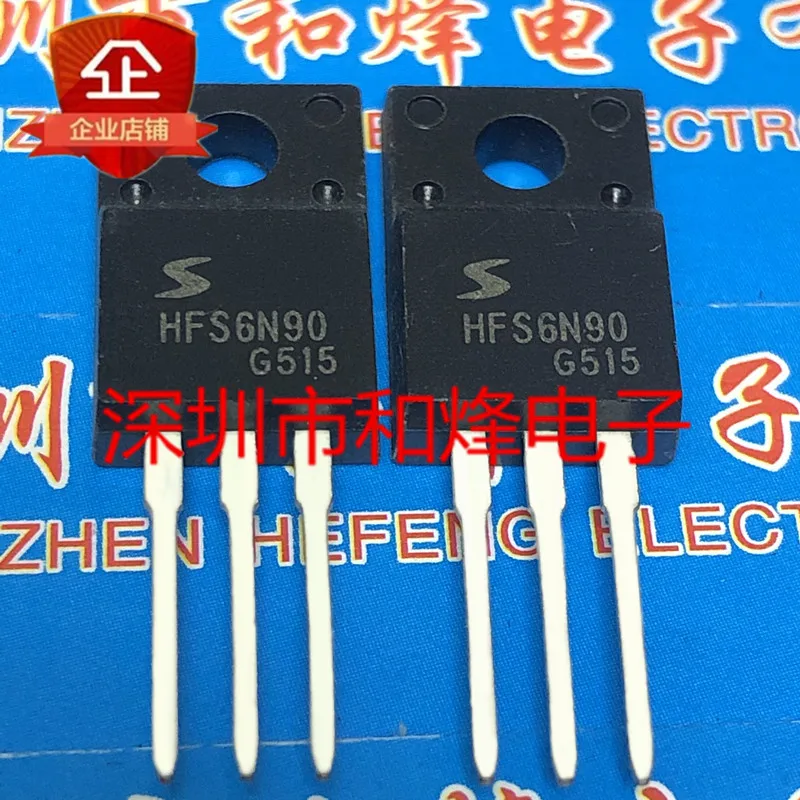 100% новый и оригинальный HFS6N90 TO 220F 900V 6A|Запасные части| |