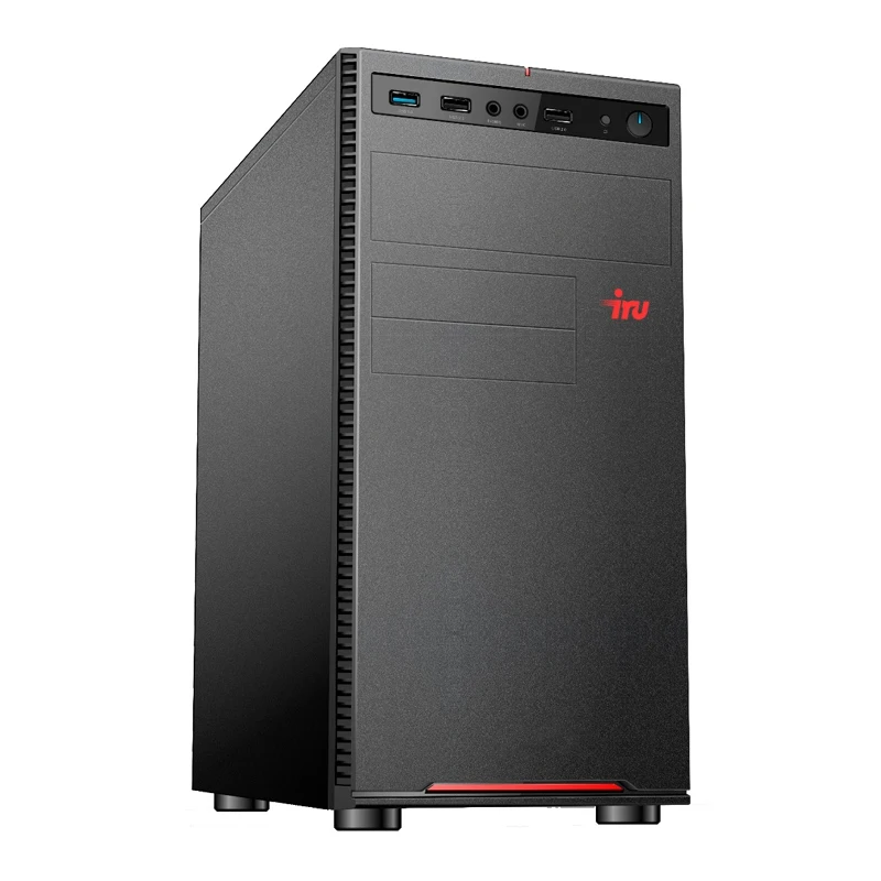 Системный блок IRU Office 312 Intel Pentium Gold G5400 4 Гб 240Гб SSD UHD Graphics 1159314 | Компьютеры и офис