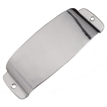 

1 Pcs Chrome Plated Steel Pickup Cover Protector For Guitar Jazz Bass Guitar Part Replacement High Quality Accessories