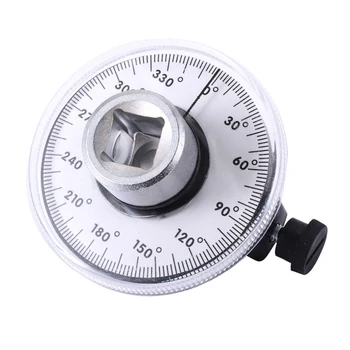 

1/2" Drive Adjustable Torque Wrench For Auto Repair Check Meter Useful Tools Angle Gauge Meter Angle Rotation Measurer ToolNew