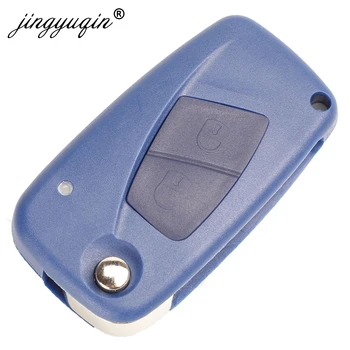 Keyforkess 20 pz/lotto Flip Remote Key Shell misura per FIAT Punto Ducato Stilo Panda caso Fob nero 3 pulsanti Foldind Fob - Jingyuqin 20 pz lotto Flip Remote Key Shell misura per FIAT Punto Ducato Stilo Panda