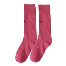 Женские разноцветные носки ярких цветов, женские хлопковые модные носки, женские длинные носки