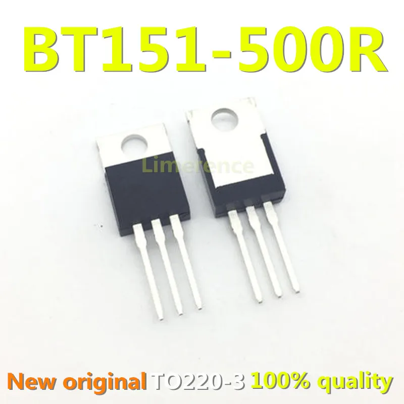 10 шт. BT151-500R BT151 BT151-500 scr Тиристор 12A 500V TO-220 новый оригинальный | Электронные