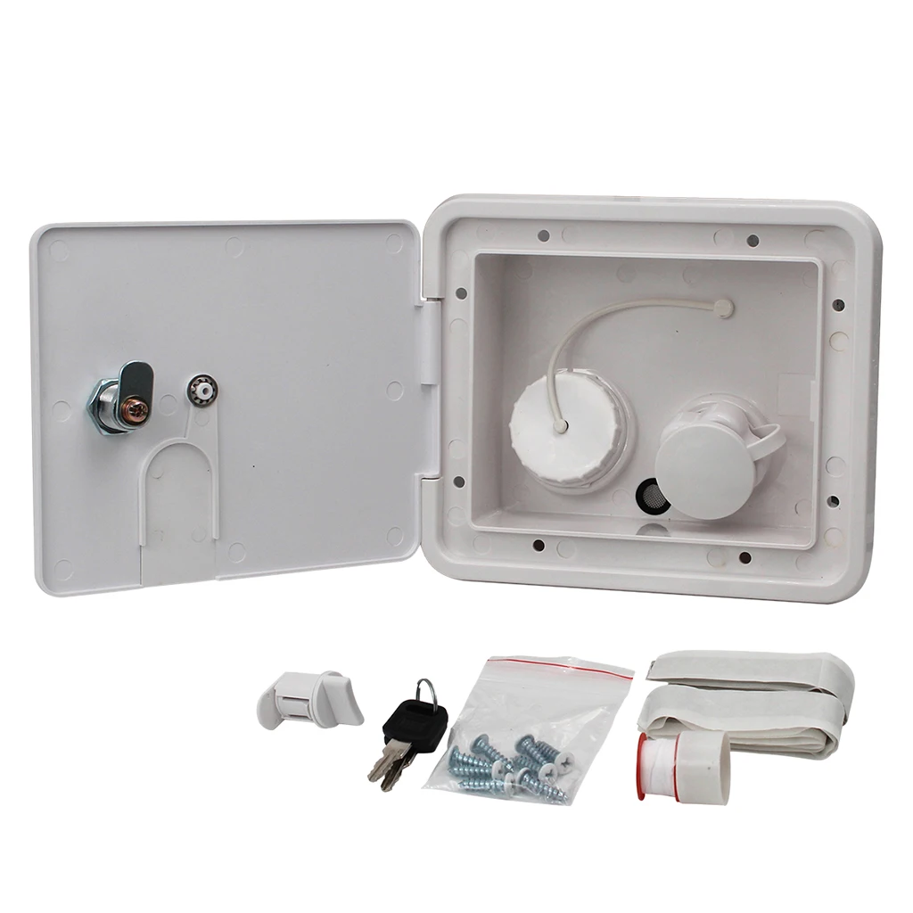 Гравитационный заливающий люк для пресной воды контрольный клапан на входе