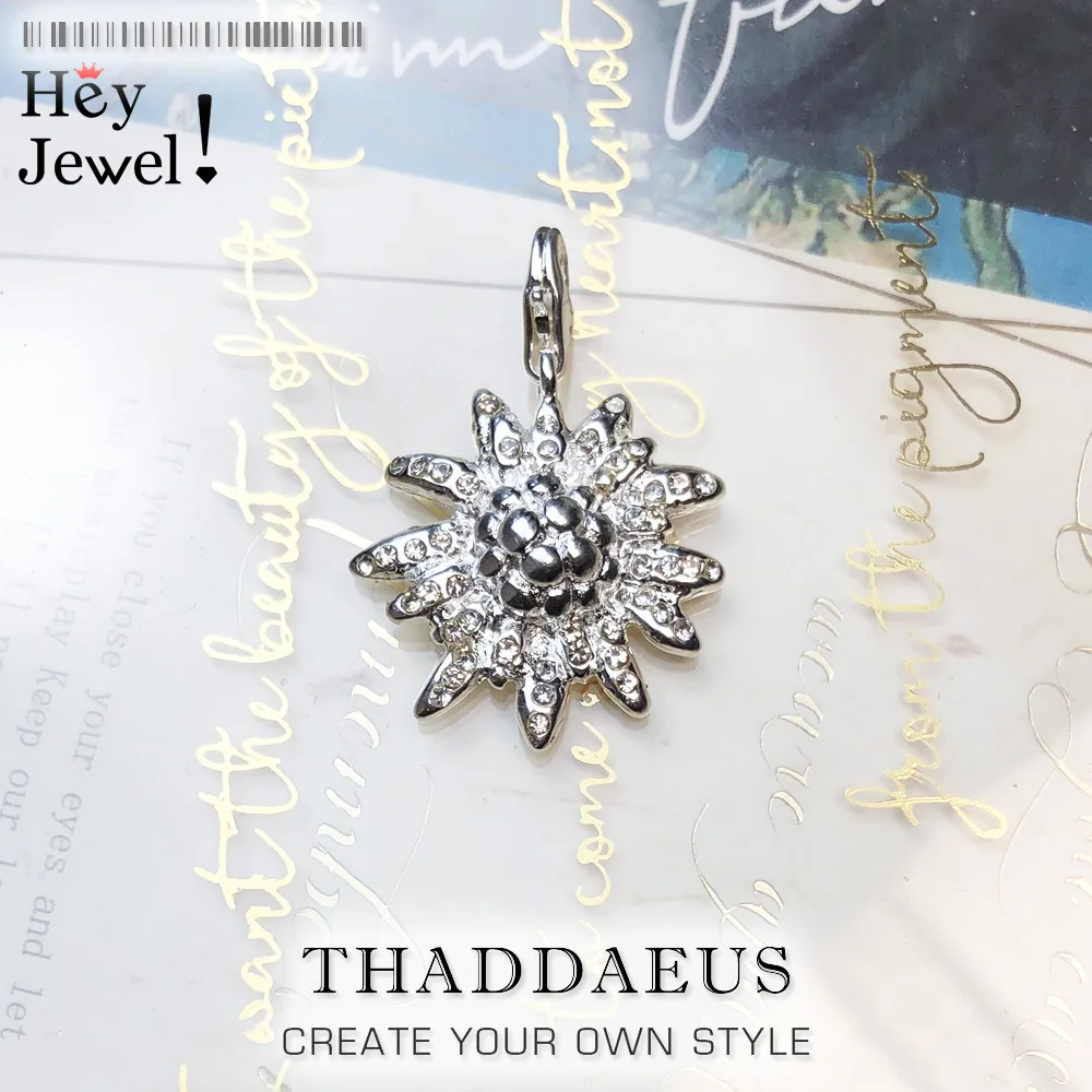 Кулон Edelweiss модные ювелирные изделия из серебра 2019 пробы зимой 925 в Европейском стиле аксессуары подарок для