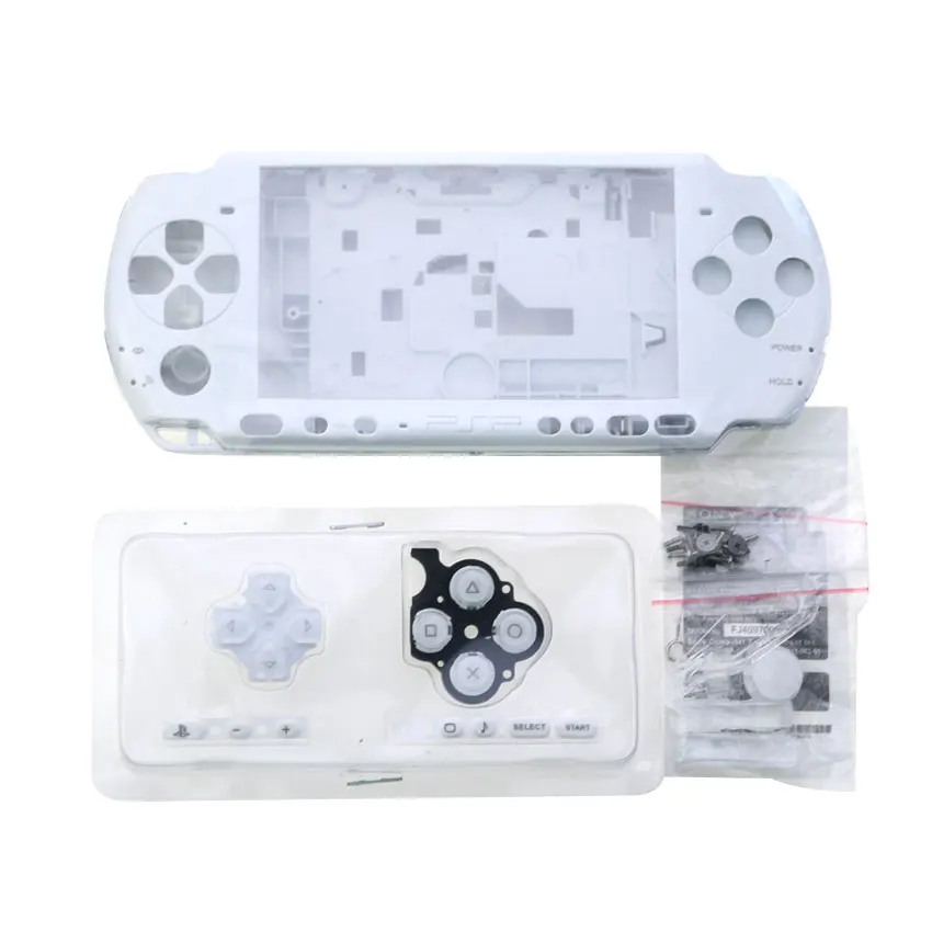 YuXi Full Housing Shell Cover Case with Buttons Kit For Sony PSP 3000 PSP3000 Game Console Replacement Parts