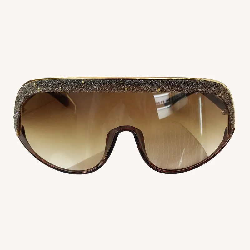 No.3 sunglasses Солнцезащитные очки для мужчин и женщин, роскошные брендовые дизайнерские цельные солнцезащитные очки больших размеров - Цвет линз: No.3 sunglasses