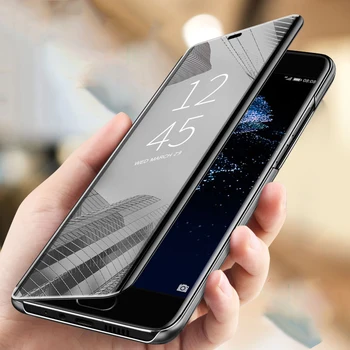 Funda de espejo inteligente para Samsung Galaxy S21, S21Ultra, S20, S20FE, S20Ultra, S20Plus, S10, S9, S8 Plus, Note20, Note20Ultra