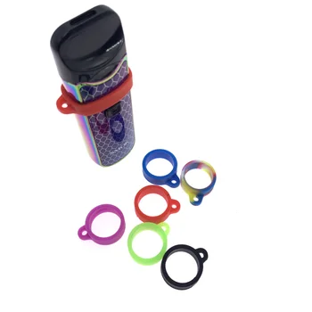 

New 100pcs 16mm Silicone Lanyard Vape Necklace Ring Band for NORD ZERO POD Vapor Hookah Electronic cigarette