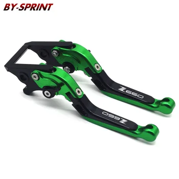 

NEW For Kawasaki Z650 Z 650 2017 2018 2019 Motorcycle CNC Brake Clutch Levers Adjustable Folding Extendable With Logo