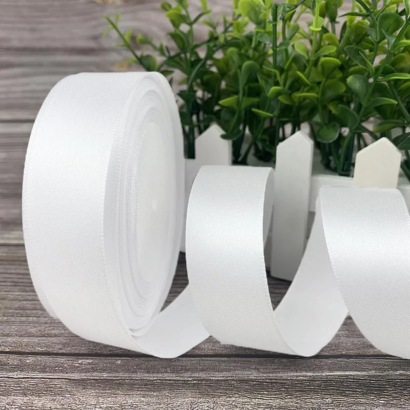 Satin Ribbon For Gift Packing Christmas Party 22Meters/Roll