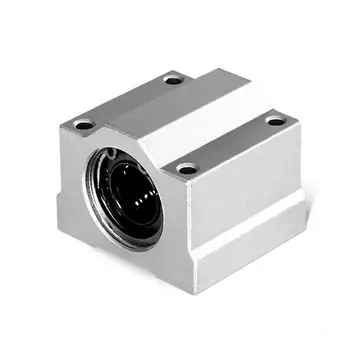 

1Pcs SC6UU SC8UU SC10 SC12UU 13 SC16 20 SC8LUU Linear Ball Bearing Block JCNC Linear Unit Linear Shaft 3D printer