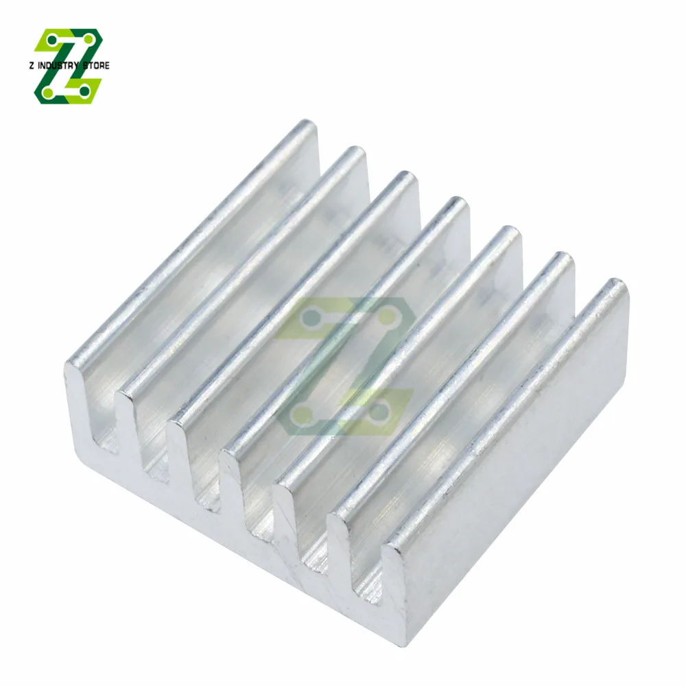 Aluminum Heat Sink 10PCS Heatsink Cooler Aluminum Heat Sink Radiator Electronic Chip Heat Dissipation Cooling aluminum heat sink