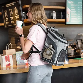 

Hot Portable Large Capacity Carrying Backpack Bag Breathable Pet Dog Bag Dog Outdoor Backpack Travel Pet Dog Carrier