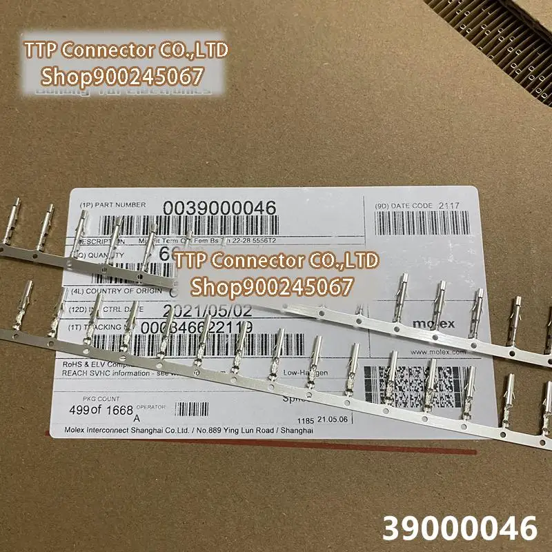 

100pcs/lot Connector 3900-0046 39000046 39-00-0046 5556T2 100% New and Origianl