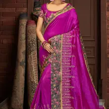 17 цветов Великолепная традиционная индийская сари для женщин красивая вышитая Этническая ткань для сари