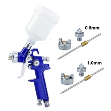 

2022NEW Spray Guns Professional Mini H-2000 Pneumatic Paint Spray Gun Power Tool 0.8/1.0mm Painting Cars Aerograph Tool HVLP