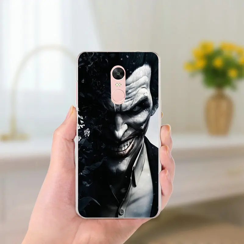 Picture 10 Мягкие чехлы для телефонов Xiaomi mi Red mi 3 3S 4 4A 4X5 5A 6A 7 7A GO K20 9T CC9 Pro Joker Batman The Killing Joke - Цвет: Picture 10