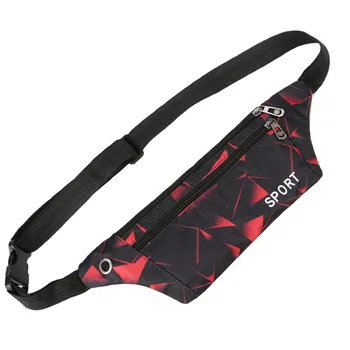 

new design fashion Unisex Outdoor Waterproof Chest Bags Functional Print Sport Crossbody Bag Phone Bags