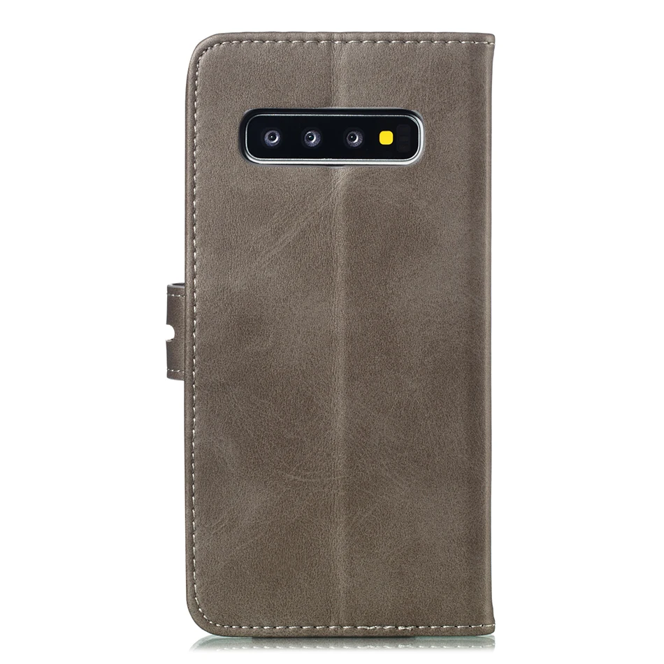 Роскошный чехол с рисунком кота Бумажник Флип-кейсы для Coque samsung Galaxy S8 S9 S10 плюс A10 A20 A30 A40 A50 A60 A70 M10 M20 M30 с откидной крышкой