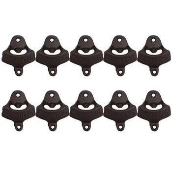 

10pcs Vintage Bottle Opener Wall Mounted Wine Beer Opener Tool Bar Drinking Accessories Home Kitchen Party Supplies 2019