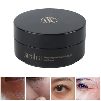 

60pcs/set Black Pearl Collagen Eye Mask Anti-Aging Face Care Ageless Eliminates Dark Circles Anti-Puffine Moisturizing Eye Mask