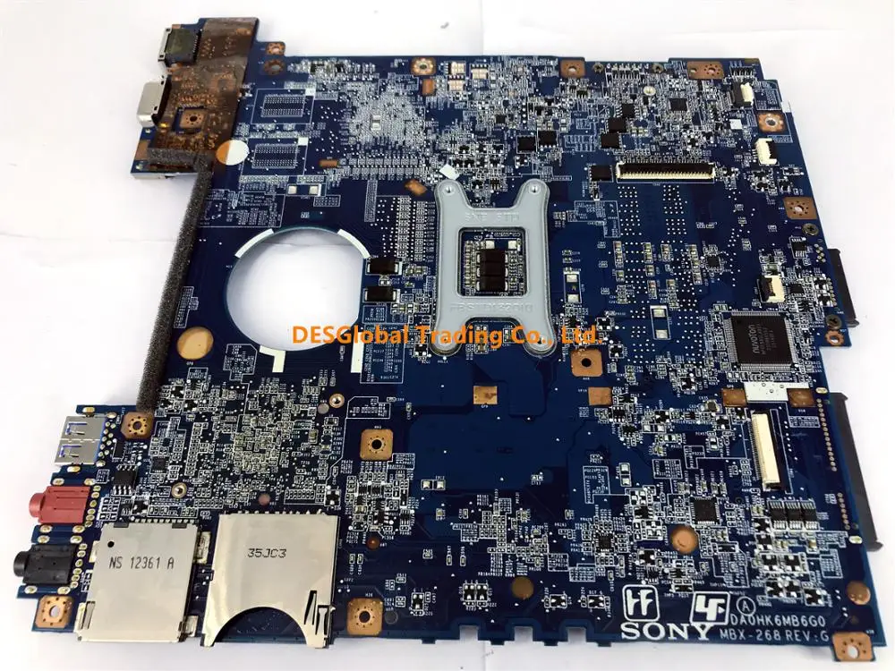 Для SONY Vaio SVE14 серия MBX-268 материнская плата для ноутбука DA0HK6MB6G0 материнская плата A1893200A полностью протестированная Быстрая