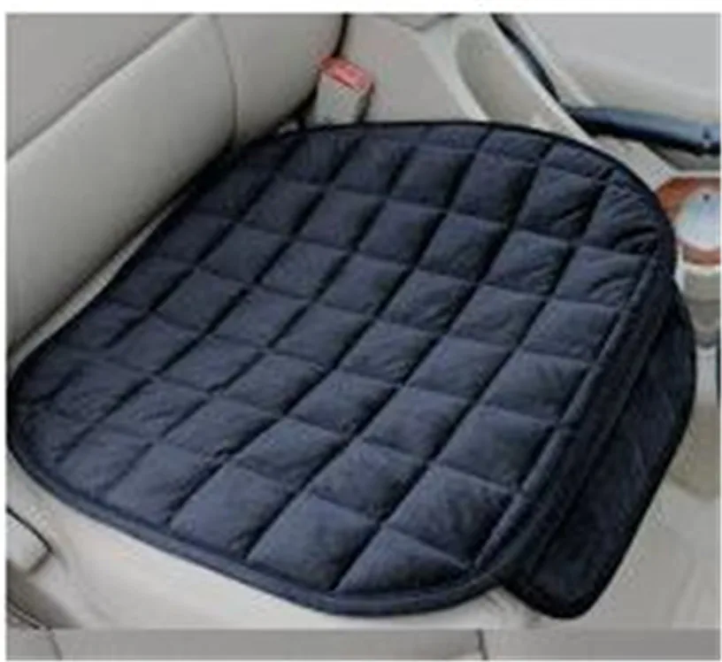 Generic Car Seat CoverFront Rear Universal Four Season Black Seat Cushion AntiSlip Rear Back
