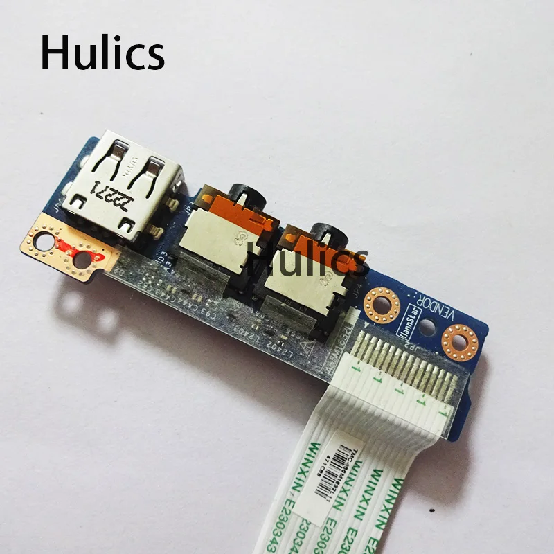 Hulics оригинал для HP ENVY4 ENVY6 USB аудио Плата Аудио Звуковая карта jack доска LS-8661P |