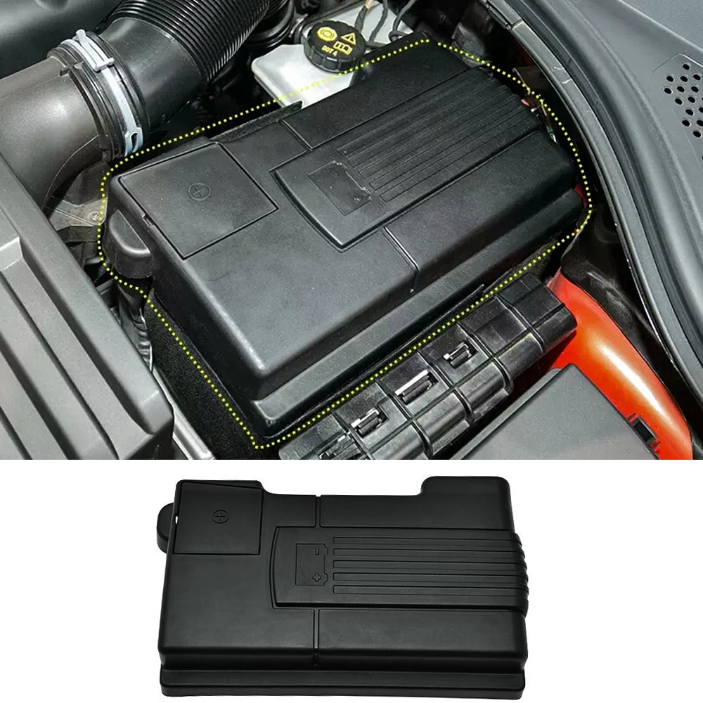 For SEAT Ateca 2016 2017 2018 2019 Car Engine Battery Protection Cap Dustproof Cover Positive Negative Rustproof Shell | Автомобили и