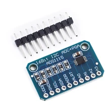 

16Bit I2C ADS1115 Module ADC 4 channel with Pro Gain Amplifier RPi