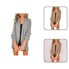 Primavera blazer cor sólida todo o jogo doce wear resistente primavera blazer jaqueta de outono para casa