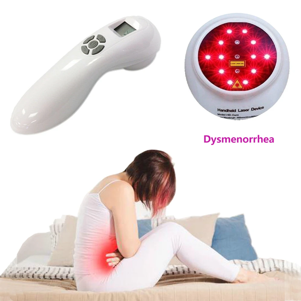 

Handy 650nm 808nm Cold Laser Pain Relieve Machine for Body Wound Healing Knee Joint Electronic Acupuncture Medical Equipment CE