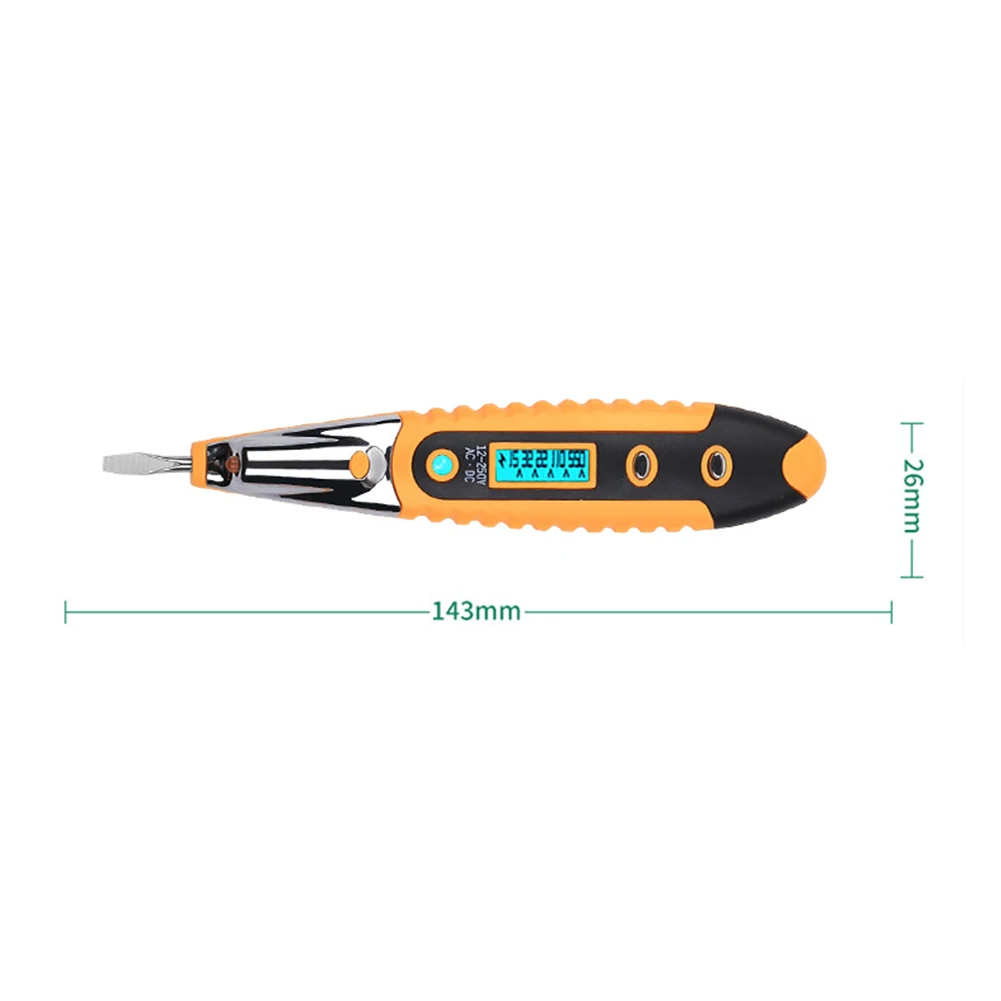 Контактный тестер ручка 12-220 В детекторы напряжения переменного тока тест er метр вольт ток Электрический тест карандаш многофункциональный инструмент