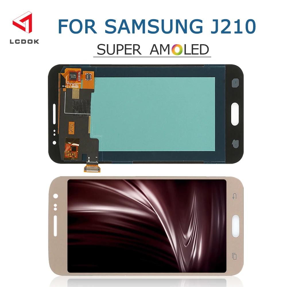 Super Amoled Lcd For Samsung Galaxy J2 16 J210 J210f J210y Lcd Display Touch Screen Digitizer Assembly Panel Replacement Parts Mobile Phone Lcd Screens Aliexpress