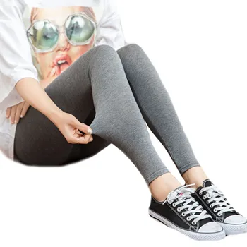 

YGYEEG Fitness Female Leggings Ankle Length Breathable Pants Leggins Women Push Up Sporting Stretch Modal Cotton Skinny Pants