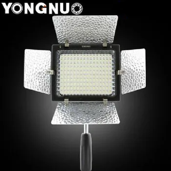

Yongnuo YN-160 II LED Video Light Lamp with Condenser MIC Adjustable Color Temperature for Canon Nikon Pentax Camera
