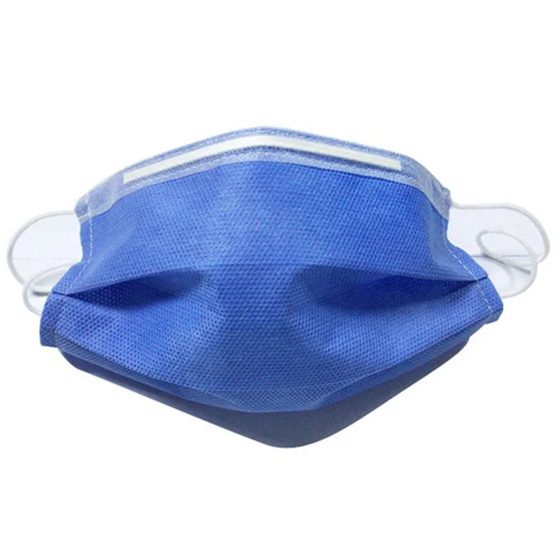 

Hot kf-200Pcs Adult Disposable Anti Dust Mask Daily Protective Mask Anti Fog Dust-Proof Non-Woven Melt Blown Three-Layer Mask